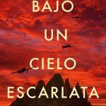 Libro bajo un cielo escarlata
